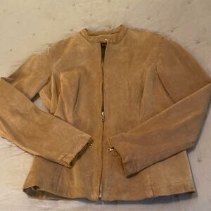 Vintage suede leather jacket